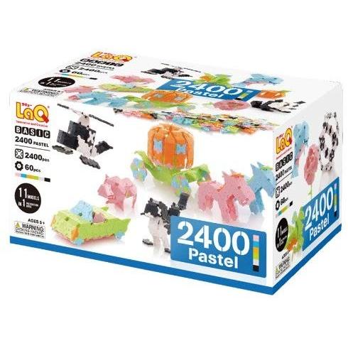 【美品】 ラキュー (LaQ) ベーシック(Basic) 2400パステル 【PET6281891876】(22550円)