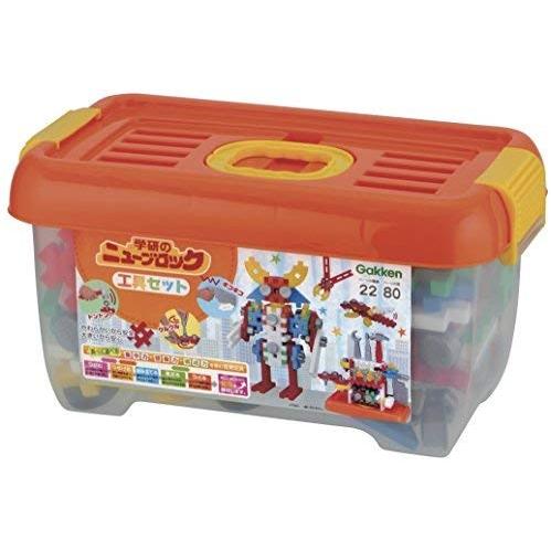 USED 学研 (Gakken) ニューブロック 工具セット 22種80パーツ 83146 【D1793945540】(10195円)