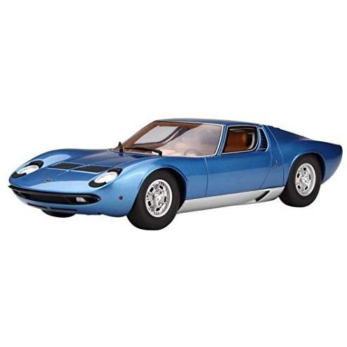 京商オリジナル 1/18 ランボルギーニ ミウラ P400S ブルー 完成品