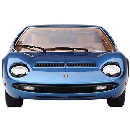【推し】 京商オリジナル 1/18 ランボルギーニ ミウラ P400S ブルー 完成品 【HOV6362103495】(22838円)