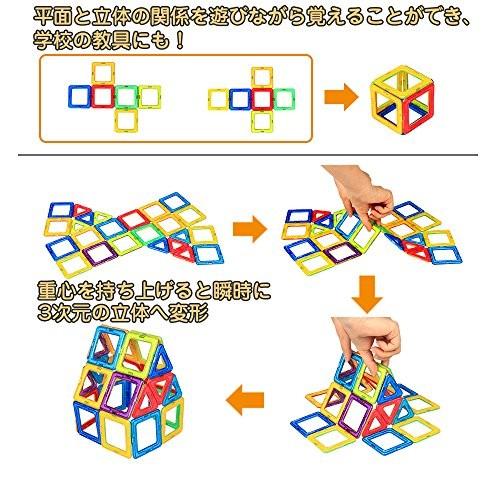 Hannablockマグネット ブロック 磁石おもちゃ 磁石ブロック 男の子 女の子 マグネットおもちゃ 子供 知育玩具 積み木 立体パズル 想像力と Automatic B07pzd6pf5 O K You 通販 Yahoo ショッピング