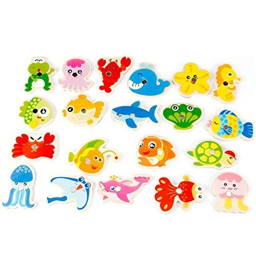 Vimicoo マグネット式釣りゲーム 木製パズル 知育玩具 親子ゲーム 子供 おもちゃ 楽しい おもしろい 魚釣り バケツ 安全無毒 水なし 釣り竿 Automatic B07qg5zvyp 0218 O K You 通販 Yahoo ショッピング