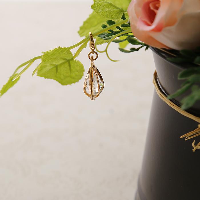 マスクチャーム パーツ パール ゴールド マスクアクセサリー 上品