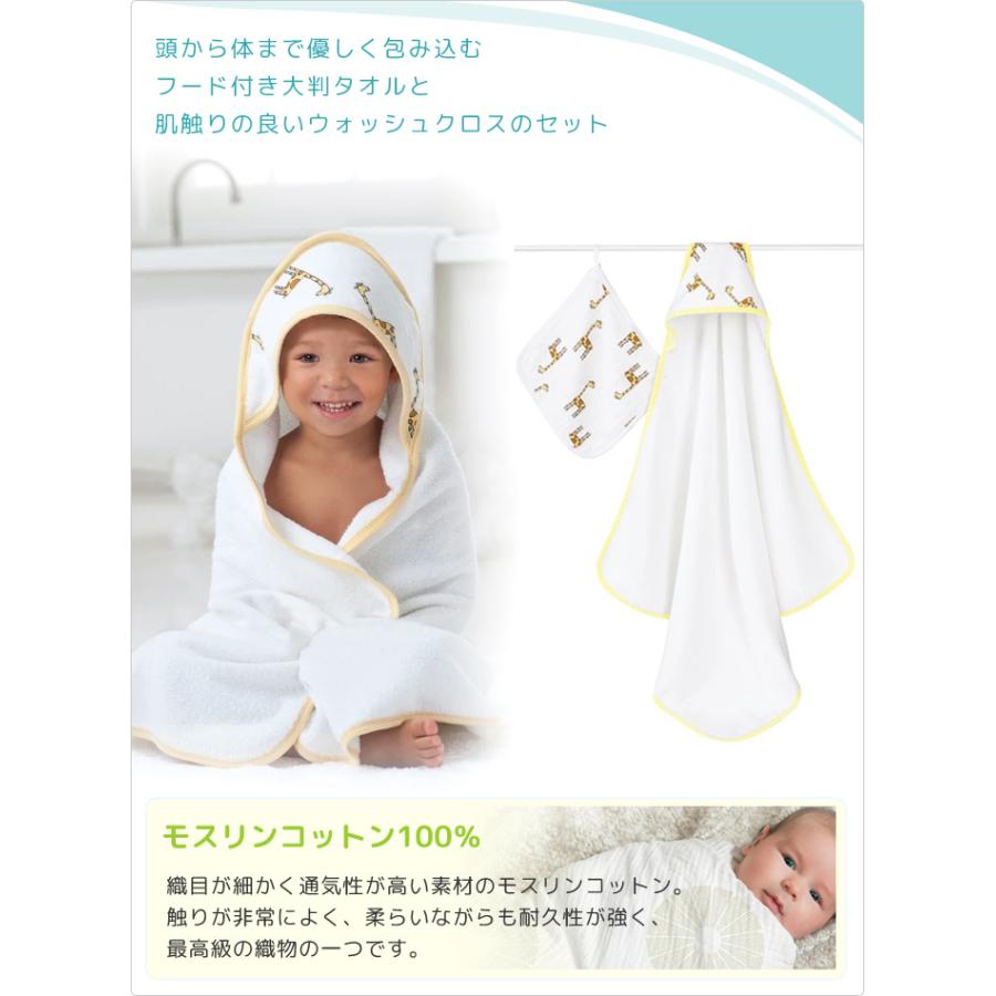 エイデンアンドアネイ Aden Anais バスタオル フードタオル ベビー ねんね 出産祝 ガーゼ Adenanais 13 Lansh ランシュ 通販 Yahoo ショッピング