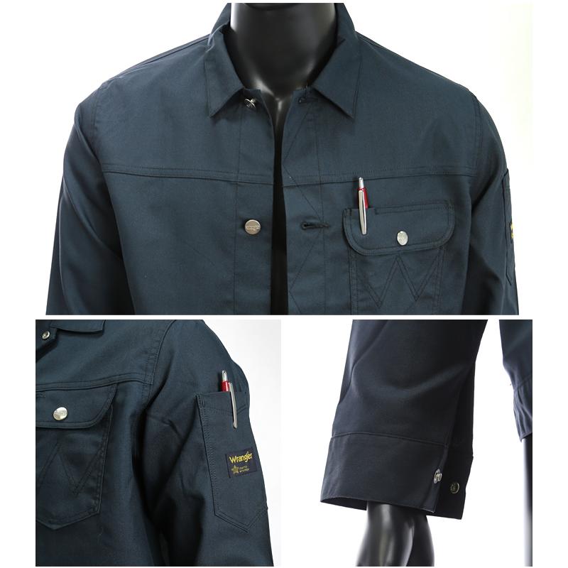 アイトス Wrangler ラングラー ワークジャケット メンズ レディース