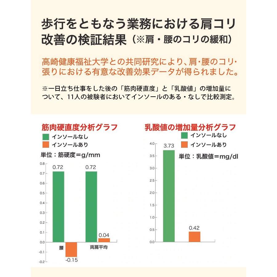 ＼ 週末限定 1597円⇒1470円／BMZ アシトレ インソール ワーク エア 疲労を軽減  薄型 通気性 メンズ レディース 中敷き 立ち仕事  安全靴 スニーカー用｜o-kini｜07