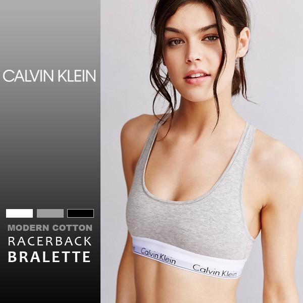 最大74%OFFクーポン カルバンクライン Calvin Klein レディース ブラ スポーツブラ ブラレット ナイトブラ パットなし  レーサーバッグ 下着 ブランド