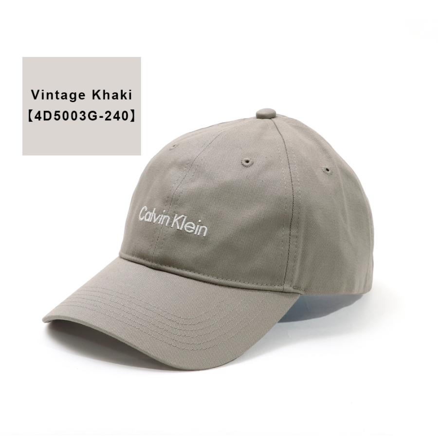 Calvin Klein（カルバン・クライン） ベースボールキャップ ロゴ 帽子