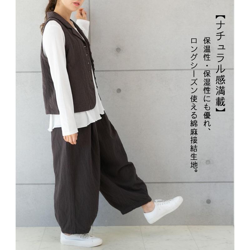 D*g*y（ディージーワイ） dgy サーカスパンツ 綿麻接結 レディース