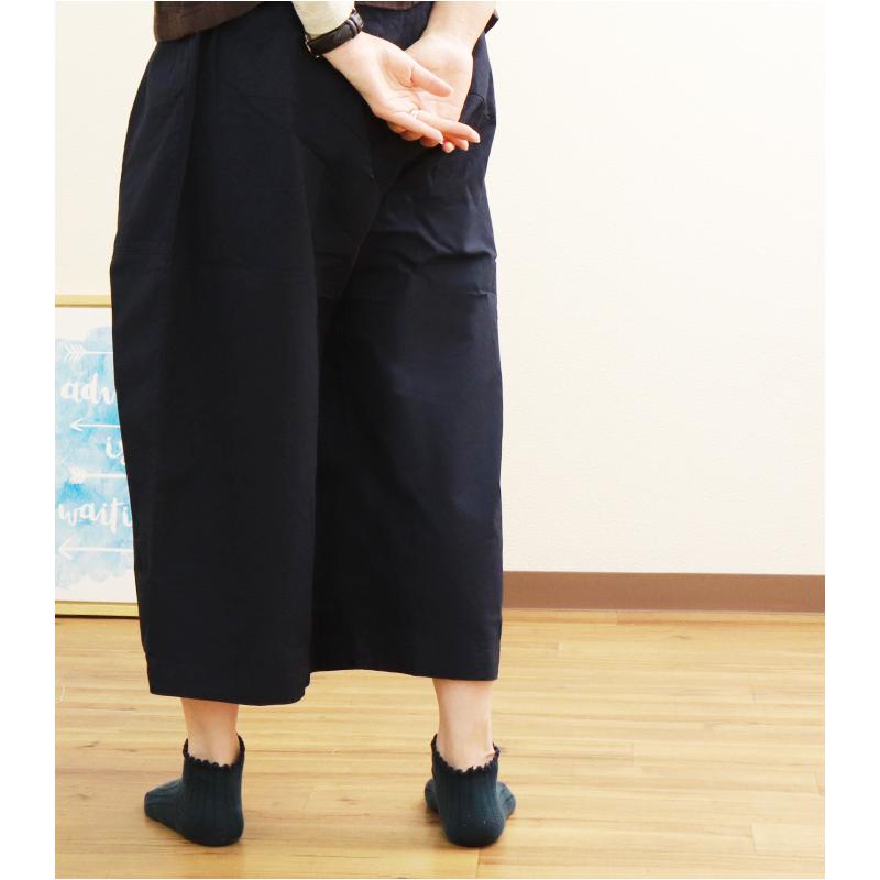 美品　大きいサイズ46 ウエストゴム　ワイドパンツ D*g*y（ディージーワイ） dgy ワイドパンツ レディース 大きいサイズ