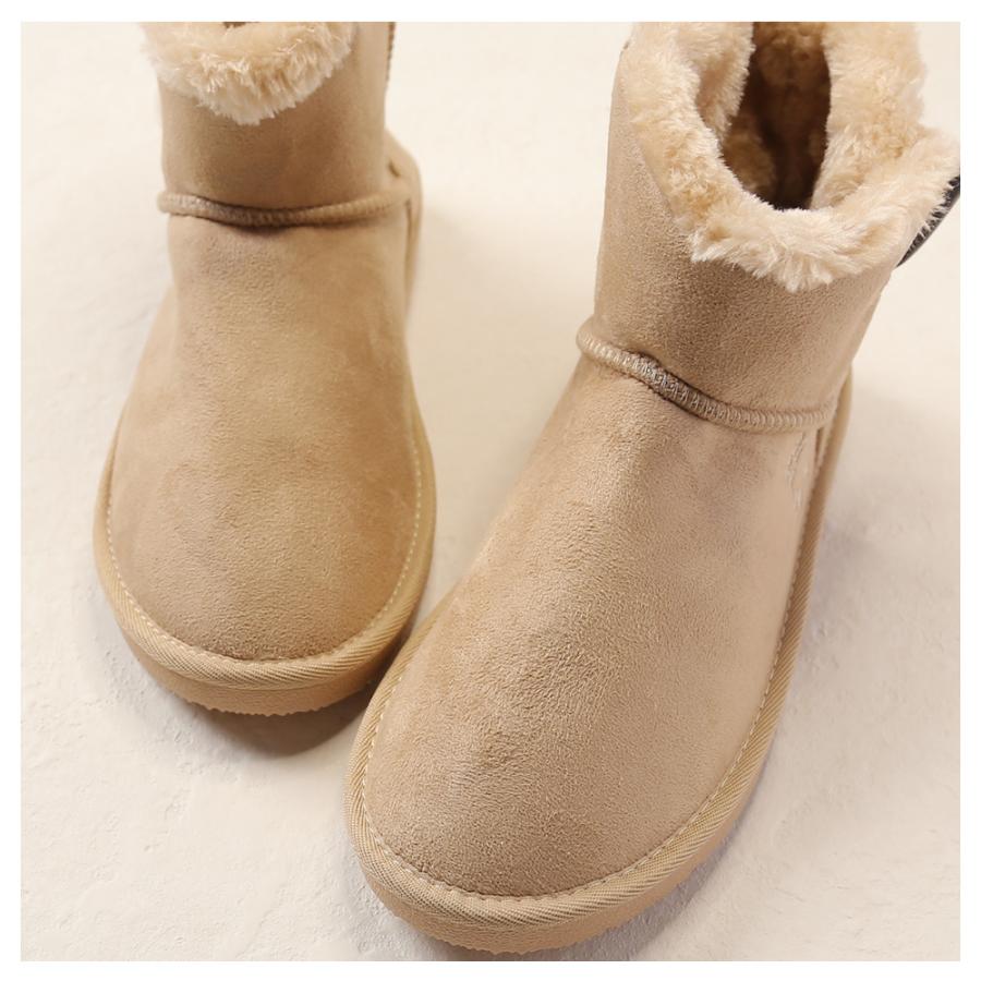 moz（モズ） ＼ 週末限定4270円⇒3980円／ moz ムートンブーツ ボタン