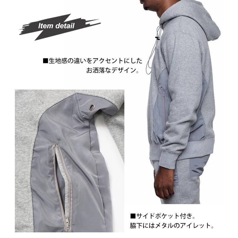 EPTM（エピトミ） スウェット パーカー メンズ 裏起毛 無地 フード 
