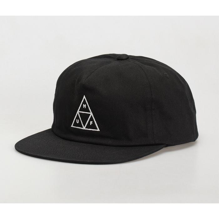 HUF（ハフ） キャップ 帽子 メンズ レディース 黒 ベースボール