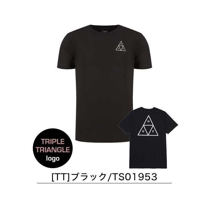 HUF（ハフ） tシャツ 半袖 メンズ レディース 黒 白 ブラック ホワイト