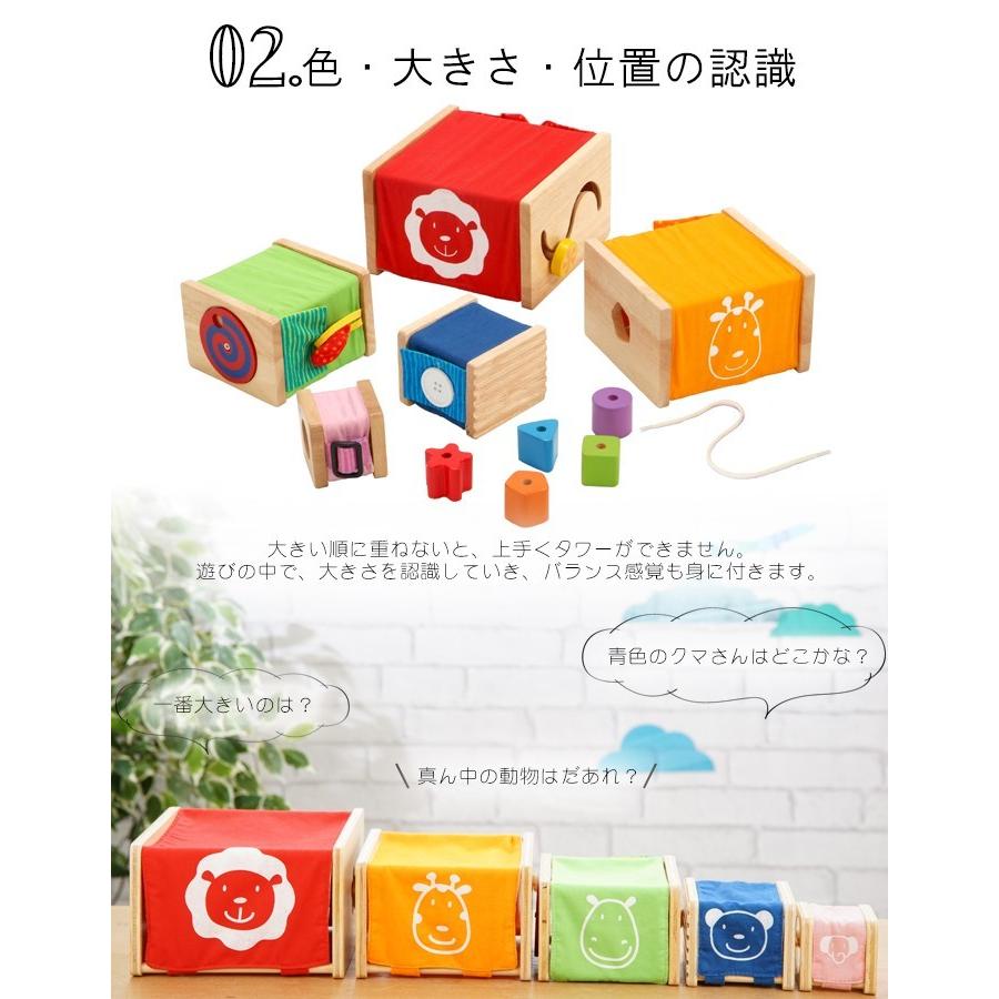 アイムトイ 木のおもちゃ 知育玩具 I'm TOY 型はめパズル 1歳 おしゃれ 出産祝い 誕生日 木製 トレーニングキューブ 赤ちゃん プレゼント_3