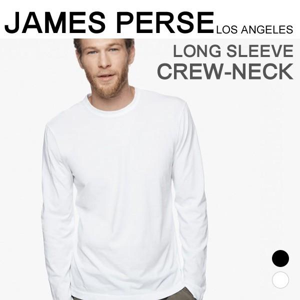 【新品未使用箱付き❣️】JAMES PERSE クルーネック Tシャツ ホワイト JAMES PERSE（ジェームスパース） tシャツ メンズ クルーネック 長袖