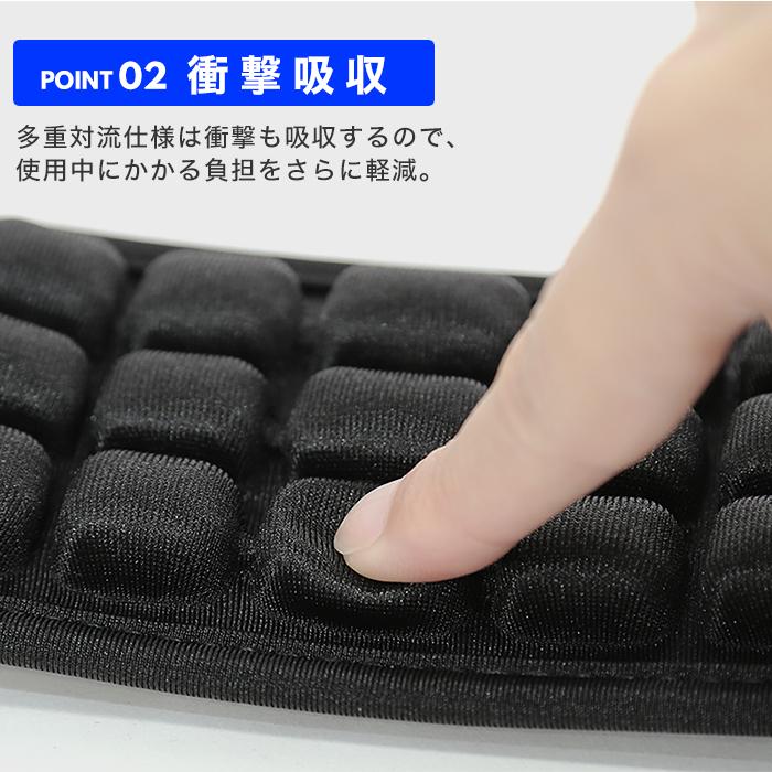 ショルダーパッド 反重力肩パッド JFT 両側用 滑り止め ブラック