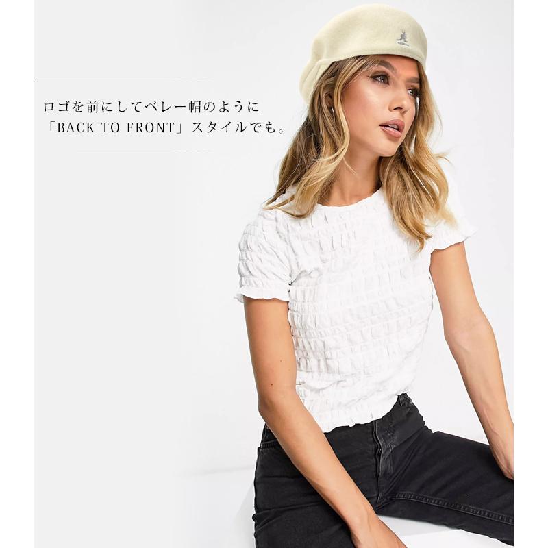 カンゴール 帽子 ハンチング キャップ KANGOL ハンチング帽 ハット ユニセックス ロゴ カンガルー WOOL 504 メンズ レディース 秋 冬 S M L XL 大きいサイズ｜o-kini｜07