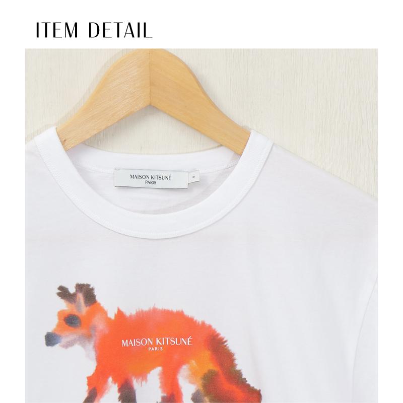 MAISON KITSUNE メゾンキツネ 半袖 Tシャツ メンズ レディース MAISON KITSUNE メゾンキツネ 半袖 Tシャツ メンズ レディース