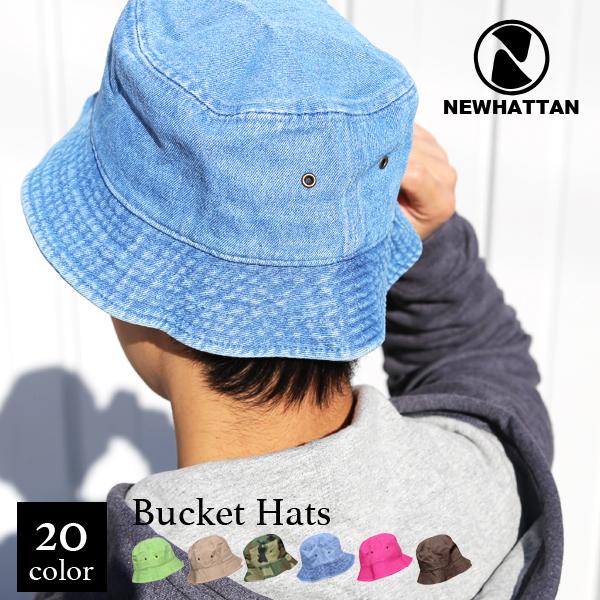 newhattan（ニューハッタン） バケットハット シンプル ハット 帽子