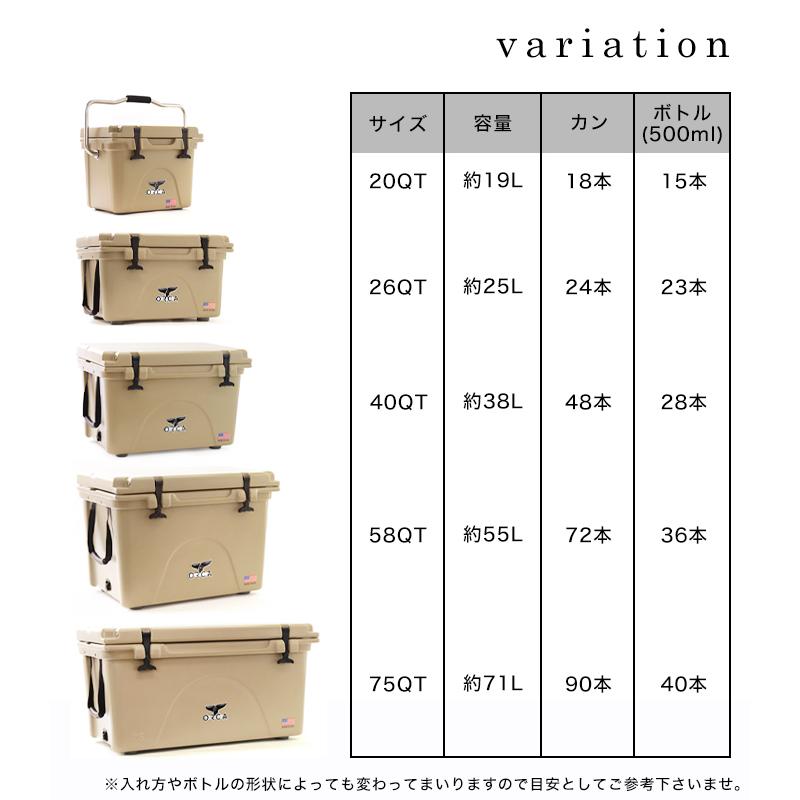 楽天市場】オルカ ORCA クーラーボックス 40 Orca Coolers 40QT 楽天市場】オルカ ORCA クーラーボックス 40 Orca Coolers 40QT
