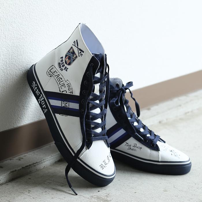 POLO RALPH LAUREN ポロラルフローレン スニーカー ハイカット POLO RALPH LAUREN ポロラルフローレン スニーカー ハイカット