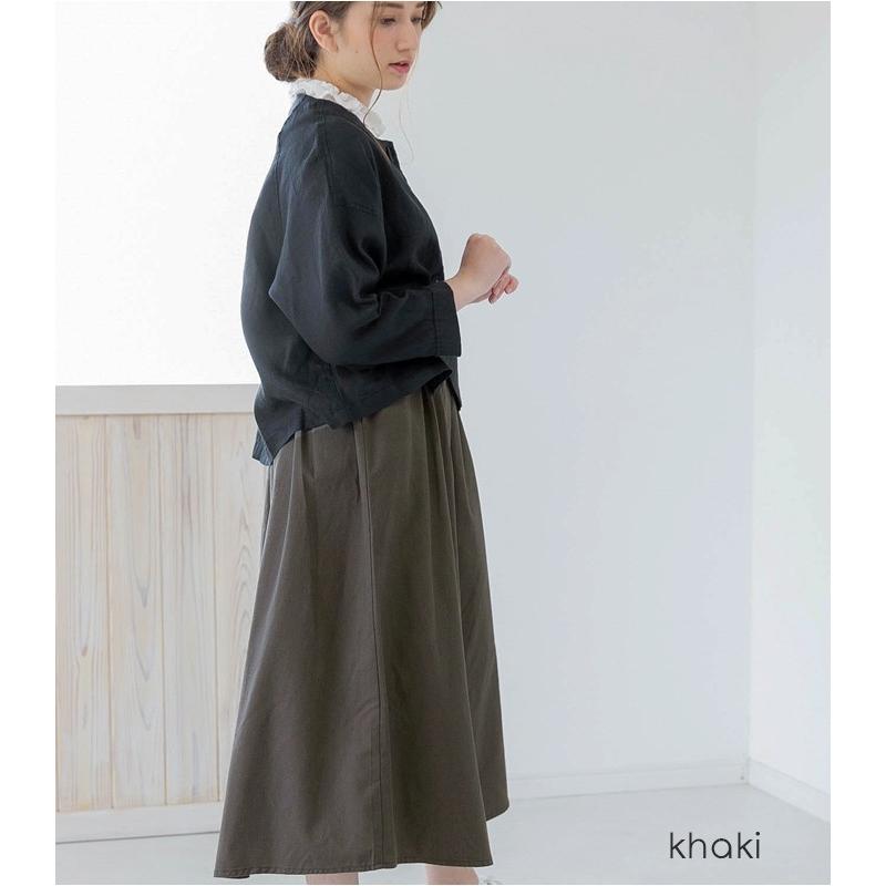 マキシスカート 大きいサイズ リネン スカート ロング 綿 麻