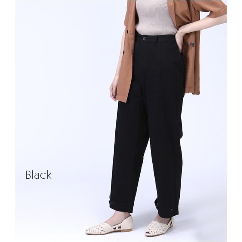 クロップドパンツ テーパードパンツ レディース パンツ 秋冬