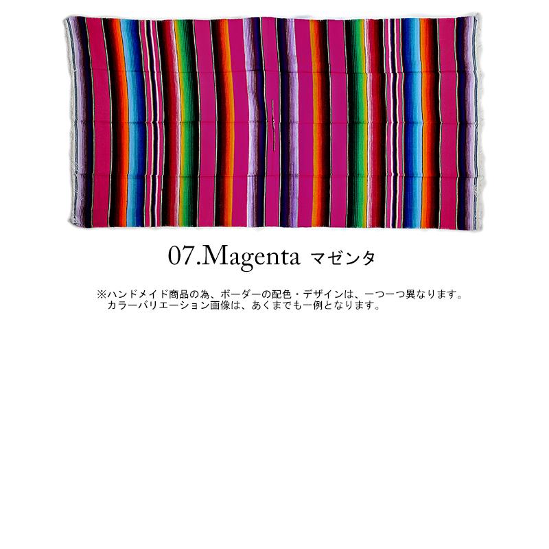 ラグ サドルブランケット サーカル SERCAL メキシカン ブランケット M