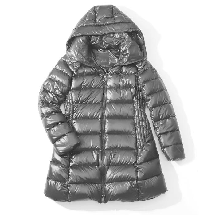 美品】TATRAS BABILA ダウンコート セミロン丈 グレー 02サイズ 