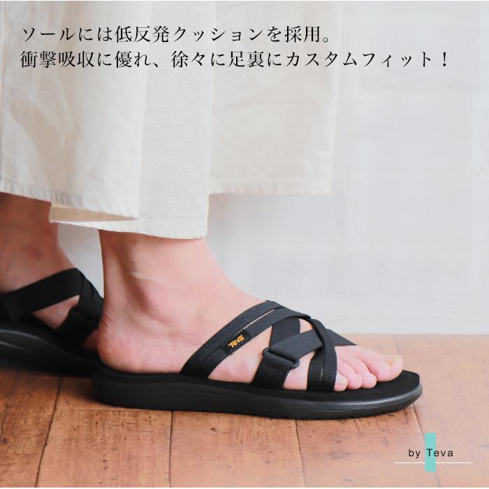 Teva（テバ） レディース サンダル ボヤ スライド スポーツサンダル