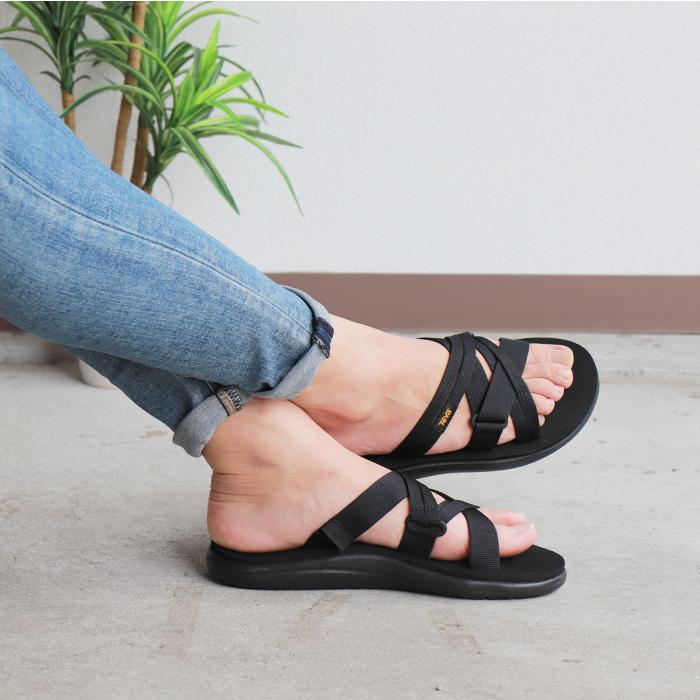 Teva（テバ） レディース サンダル ボヤ スライド スポーツサンダル