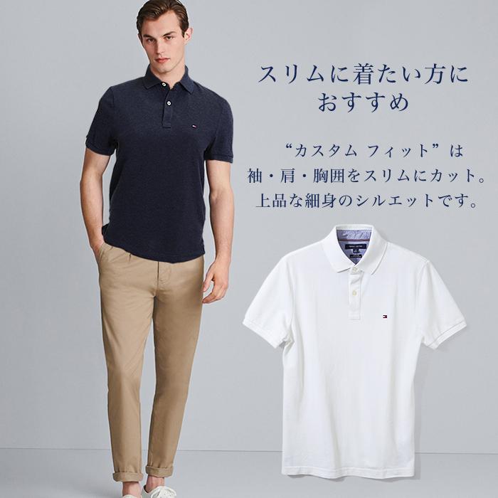 TOMMY HILFIGER トミーヒルフィガー ポロシャツ メンズ スリム