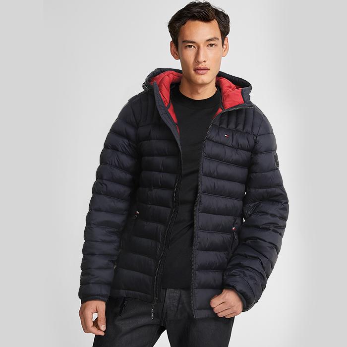 TOMMY HILFIGER トミーヒルフィガー ダウンジャケット ライト TOMMY HILFIGER トミーヒルフィガー ダウンジャケット ライト
