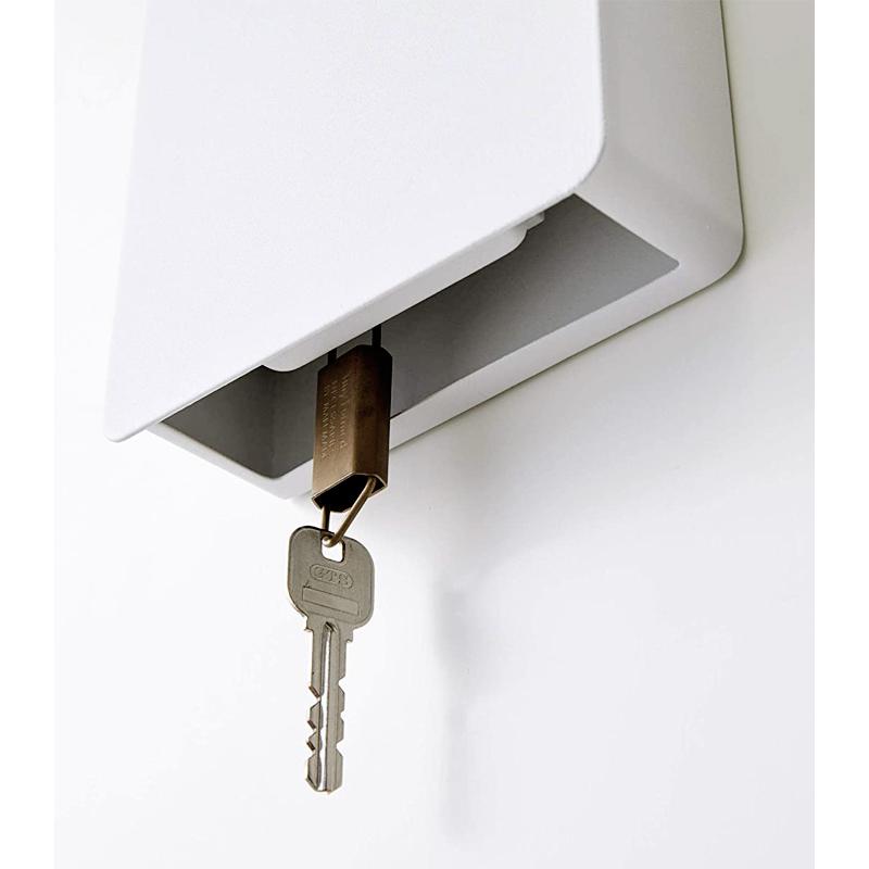 tower タワー 山崎実業 マグネットキーフック 2段 鍵かけ キーボックス