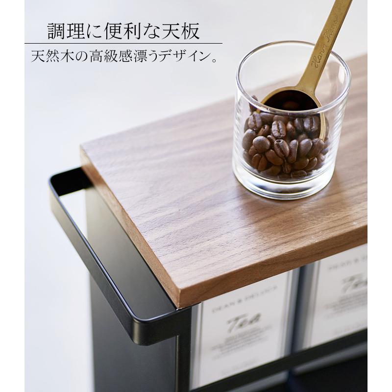 山崎実業 タワー ハンドル付き スリムワゴン tower キャスター付き