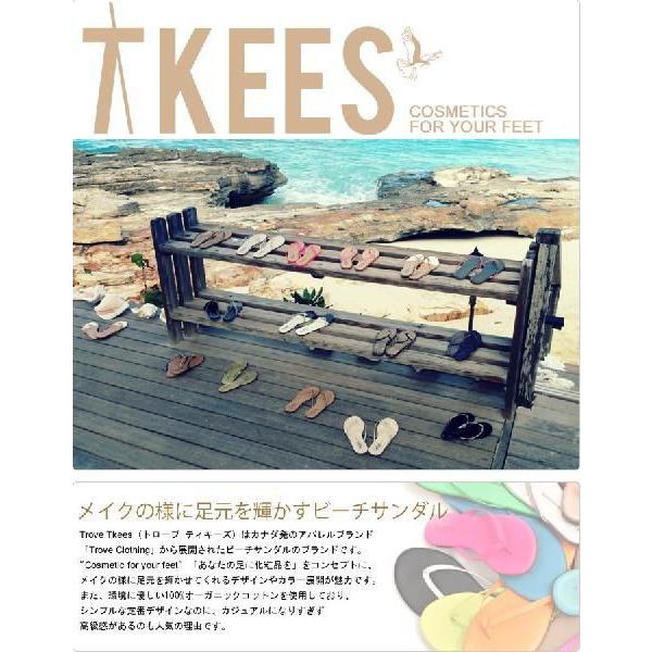 トローブ ティキーズ tkees サンダル ティキーズ レディース レザー 本