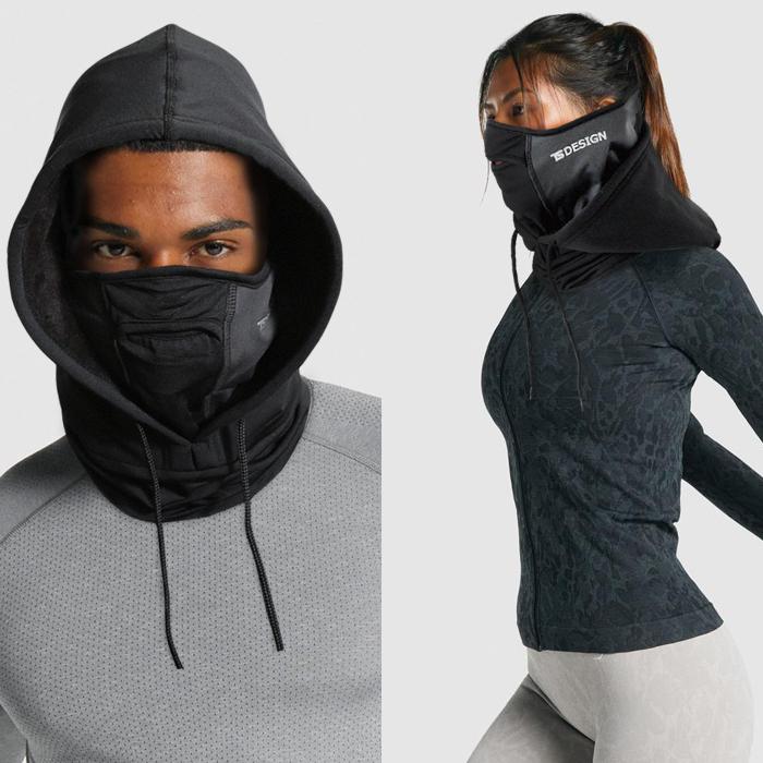TS DESIGN tsデザイン 作業服 ネックウォーマー フード
