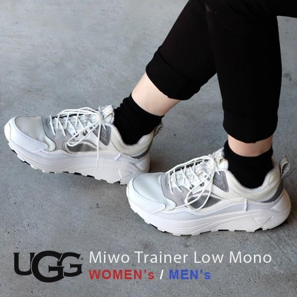 送料込 Ugg アグ スニーカー ユニセックス ミオ トレーナー ロー モノ メンズ レディース ストリート ファッション ホワイト 24時間限定 Skylanceronline Com