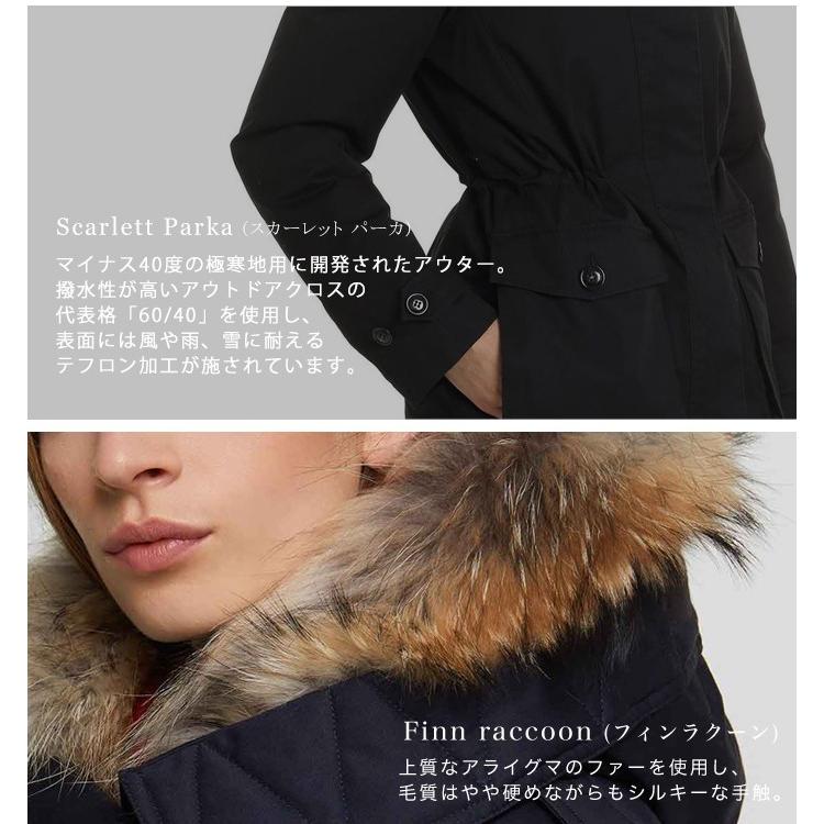 ウールリッチ ダウン レディース ファー付き ブルゾン コート アウター ダウンコート モッズコード リアルファー Woolrich Scarlett Parka 3way Woolrich 08 Lansh ランシュ 通販 Yahoo ショッピング
