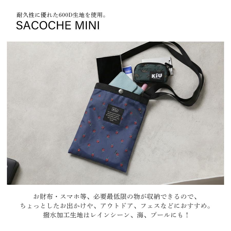 KiU（キウ） バッグ サコッシュ ショルダーバッグ ボディバッグ 撥水