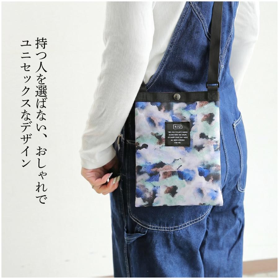 KiU（キウ） バッグ サコッシュ ショルダーバッグ ボディバッグ 撥水