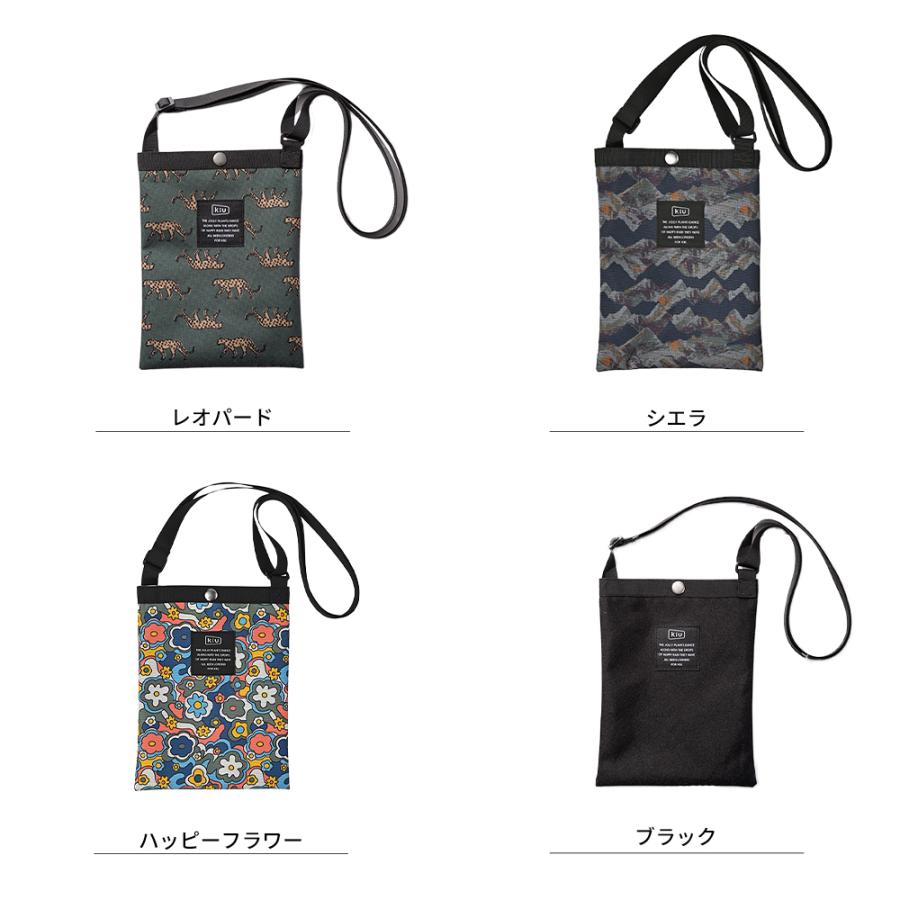 KiU（キウ） バッグ サコッシュ ショルダーバッグ ボディバッグ 撥水
