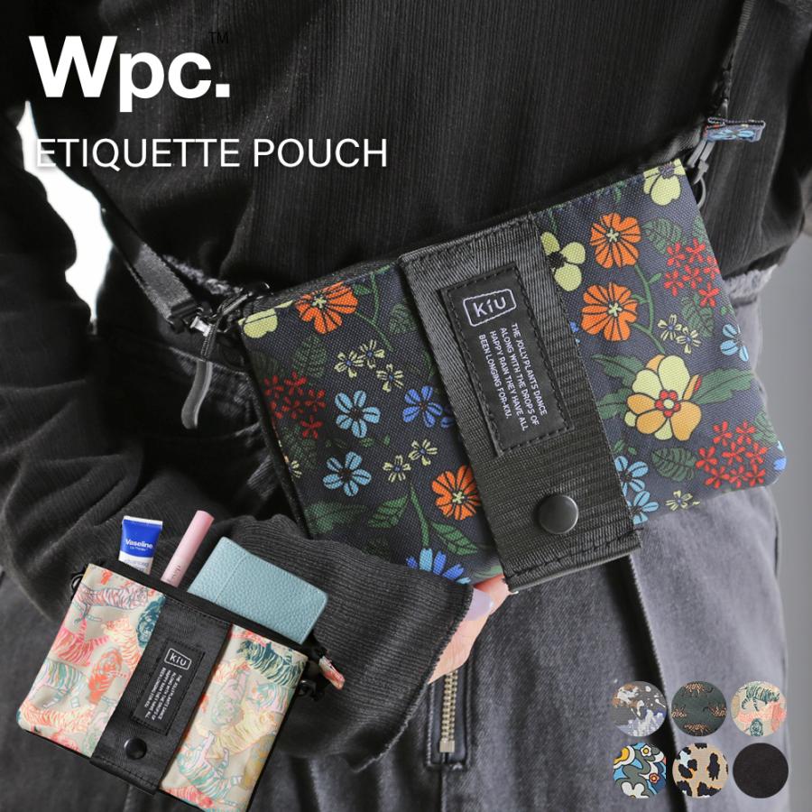 KiU Kiu キウ ポーチ バッグ サコッシュ ショルダーバッグ エチケット  