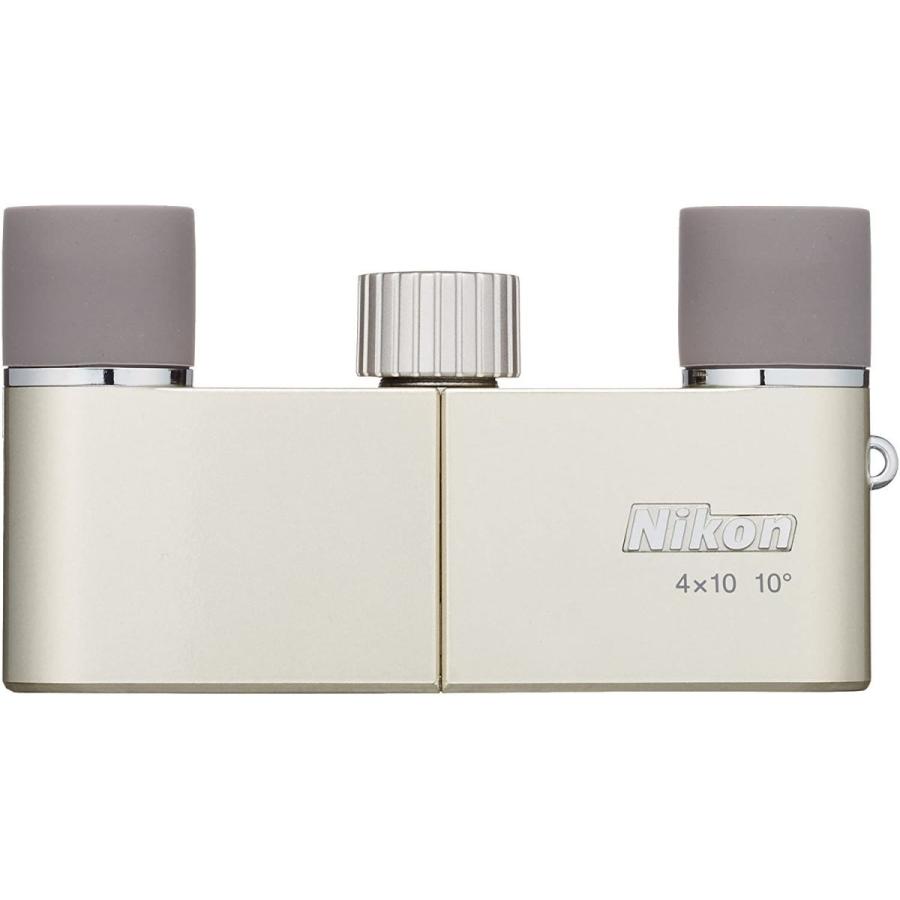 Nikon 双眼鏡 遊 4X10D CF ダハプリズム式 4倍10口径 シャンパンゴールド 4X10DCF (日本製) 双眼鏡 遊 4X10D CF ダハプリズム式 4倍10口径 シャンパンゴールド 4X10DCF 日本製