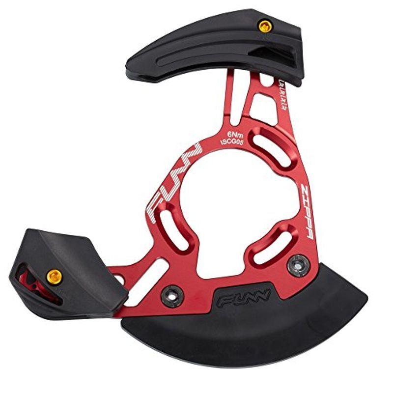 Funn ファン ジッパ Dh Zippa 自転車 Mtb用チェーン ガイド Iscg05マウント Bsaタイプbb レッド 熱い販売