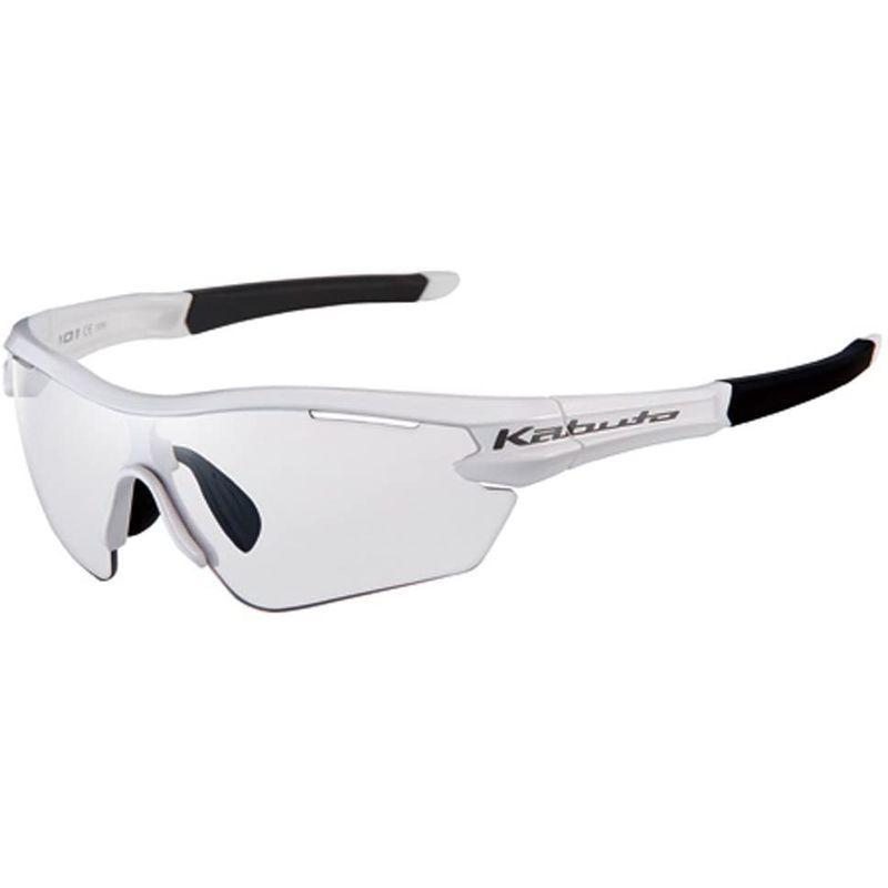 オージーケーカブト(OGK KABUTO) 自転車 スポーツサングラス/アイウエア 101PH (撥水クリア調光レンズ) ホワイト サイズ: サイズ OGK KABUTO 自転車 スポーツサングラス/アイウエア 101PH 撥水クリア調光レンズ ホワイト