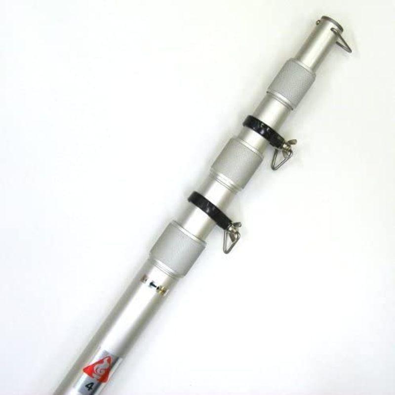 旗用伸縮式アルミポール 4m 4m