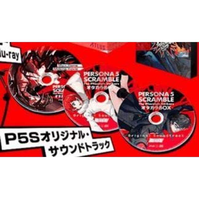 【メーカー再生品】オリジナルサウンドトラック CD  主題歌メイキングムービーBD ペルソナ5 スクランブル ザ ファントム ストライカーズ