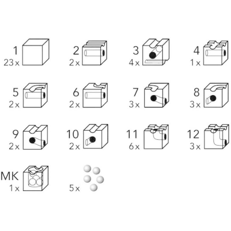 正規品 キュボロ (cuboro) キュボロ スタンダード 正規輸入品 【BC7123713136】(25572円)